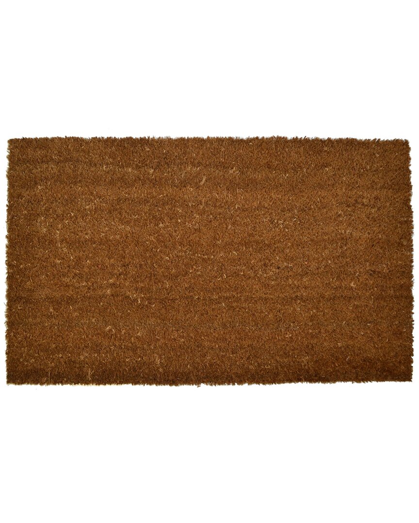 Imports Decor 15m Plain Doormat In Brown
