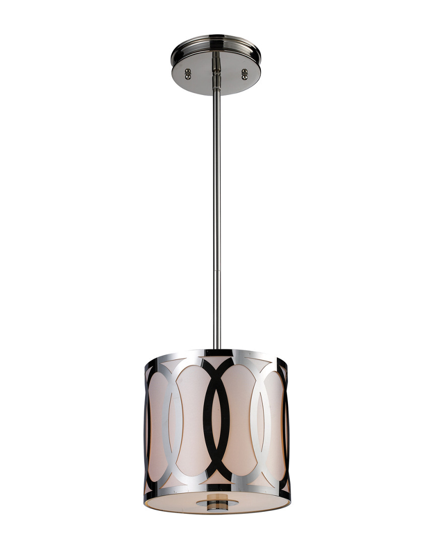 Artistic Home & Lighting 1-light Anastasia Pendant In Metallic
