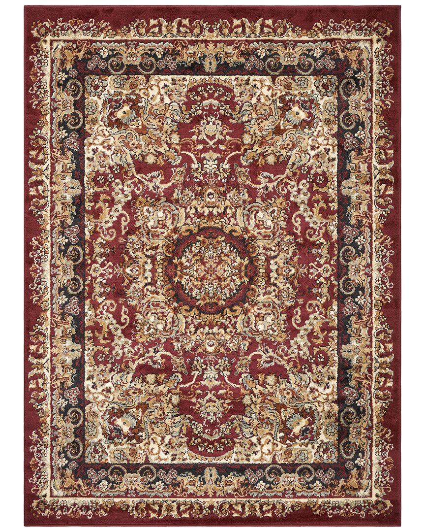 Shop Lr Home Grace Performance Area Rug In Red