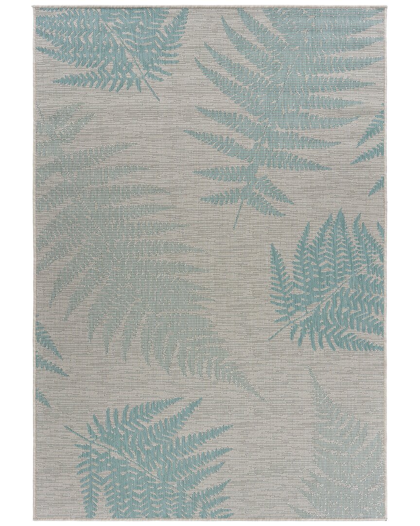 Lr Home Sanibel Indoor/outdoor Rug In Teal