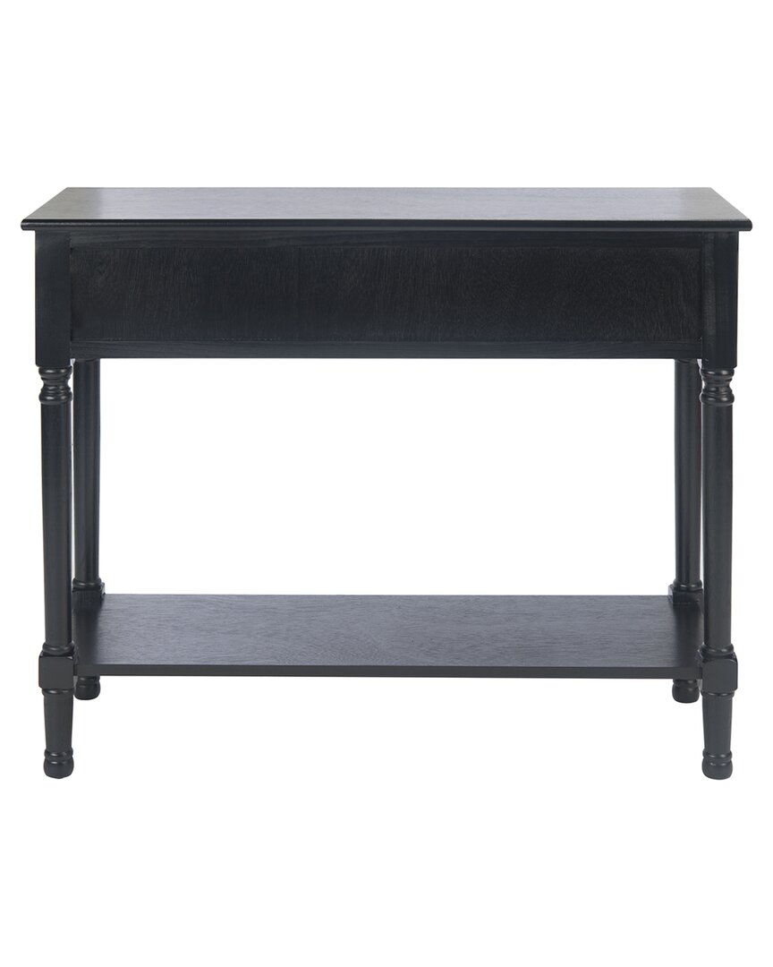 Safavieh Allura 2 Drawer Console Table In Black