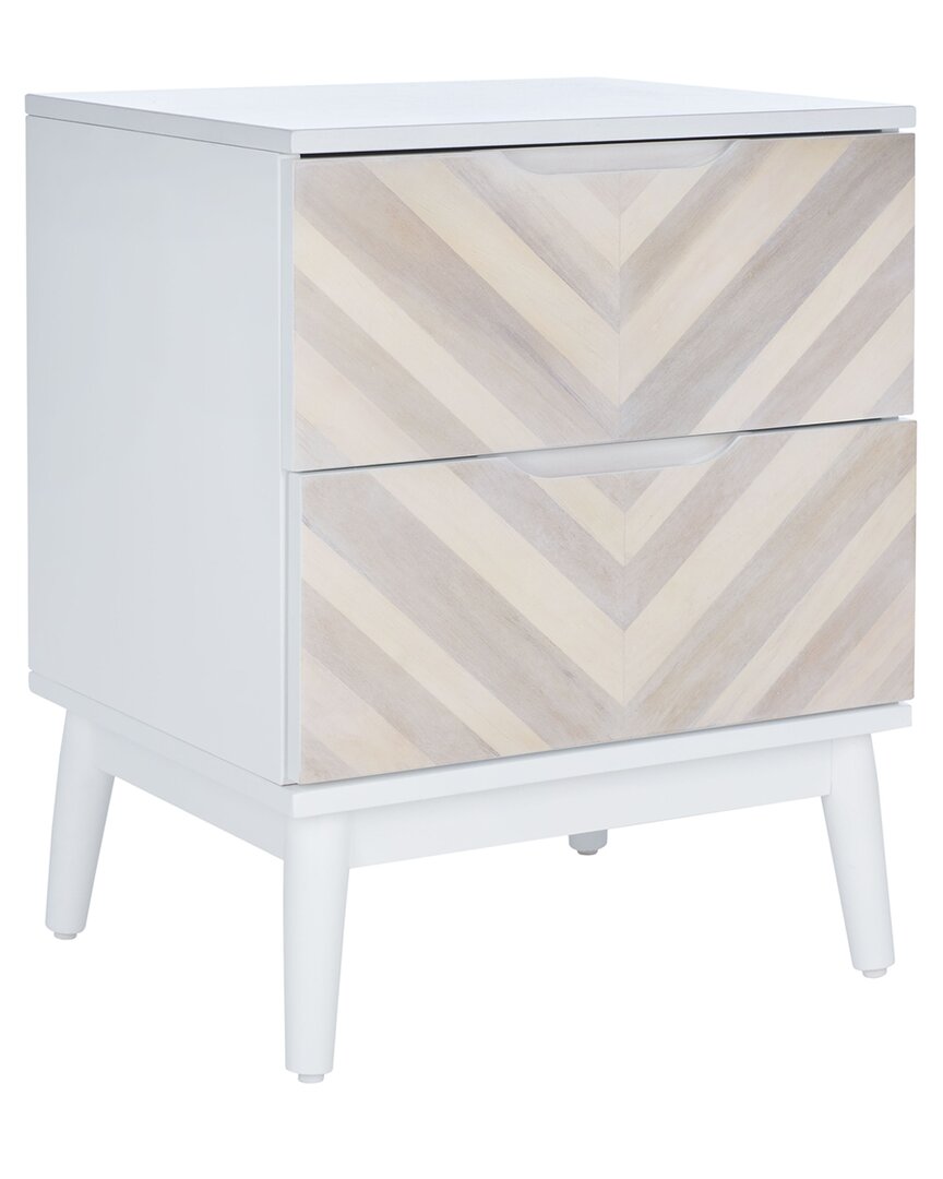 Safavieh Tay Patterned Night Stand In Multi