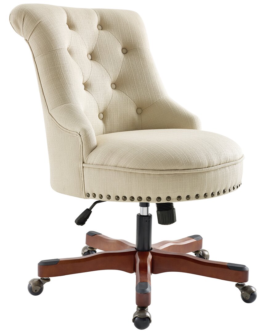 Powell Sinclair Office Chair In Beige