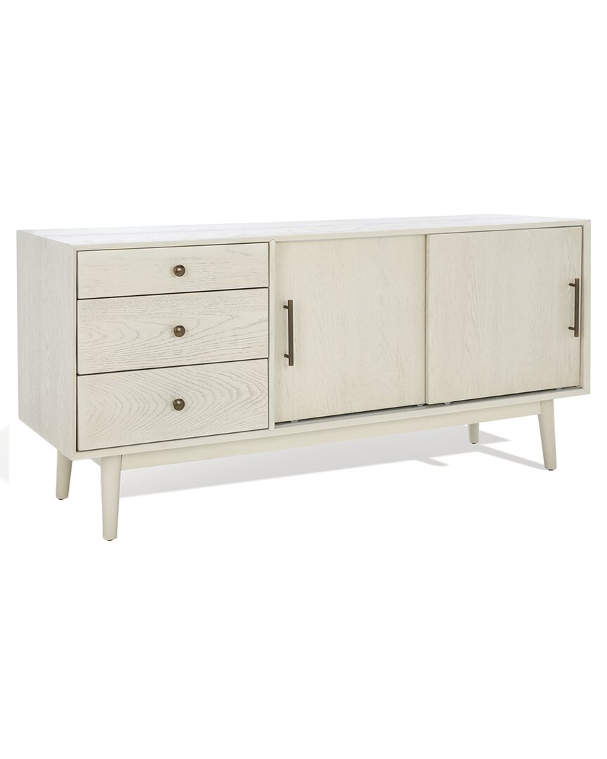 Safavieh Couture Tomas Mid-century Media Stand In White