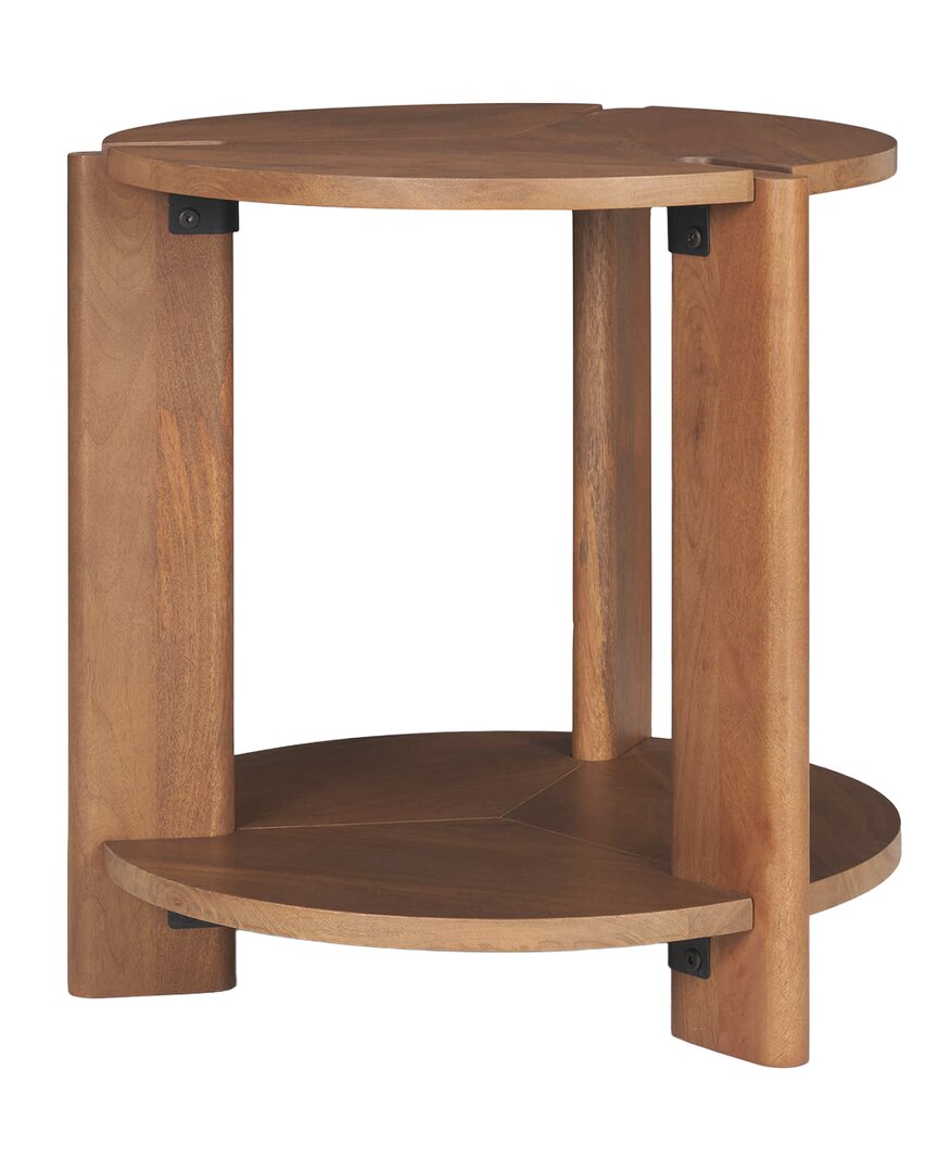 Mercana Hisako Open Round Accent Table