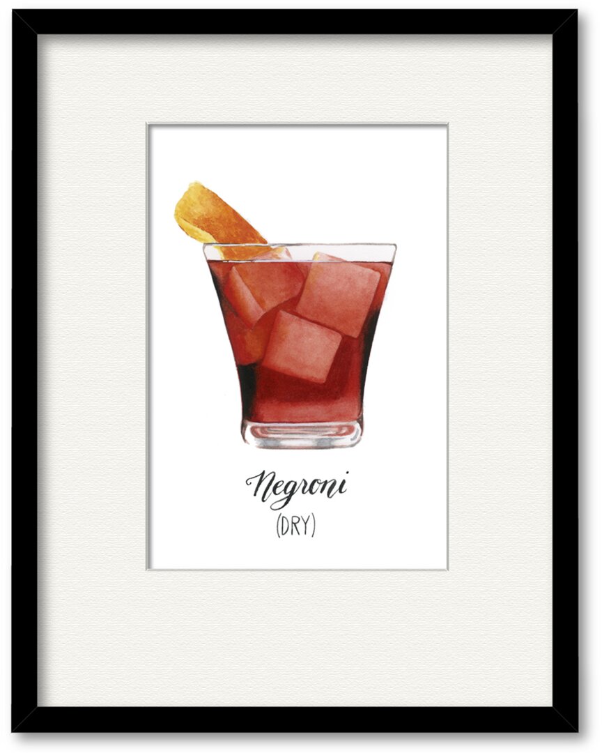Courtside Market Wall Decor Negroni Canvas Wall Art In Red