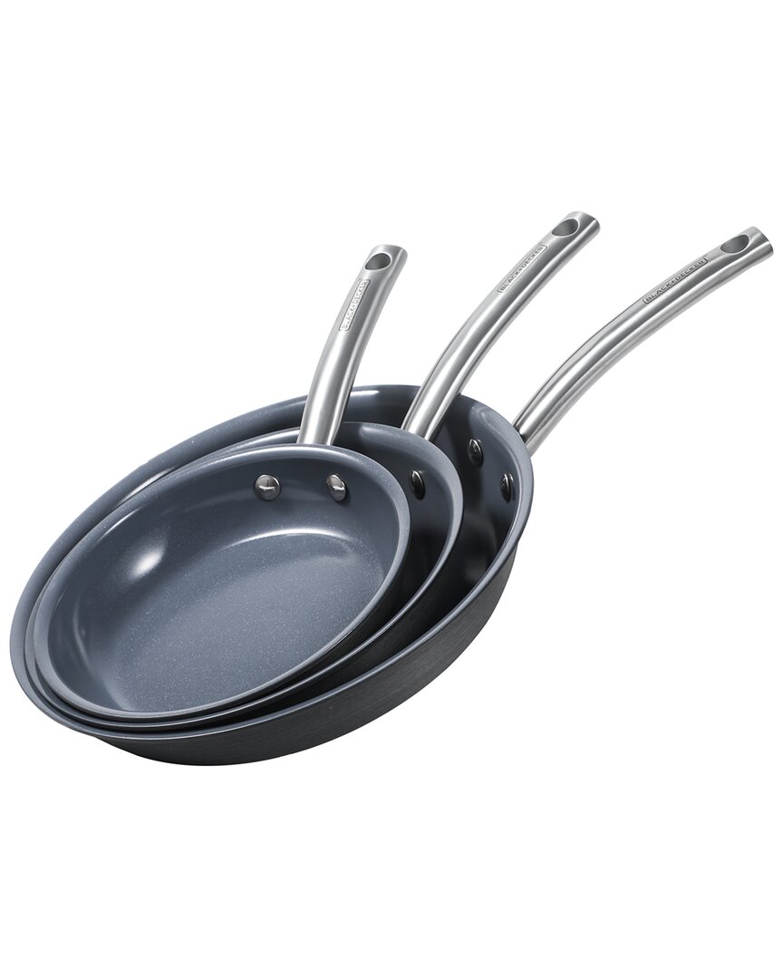 Black+decker 3pc Skillet Set