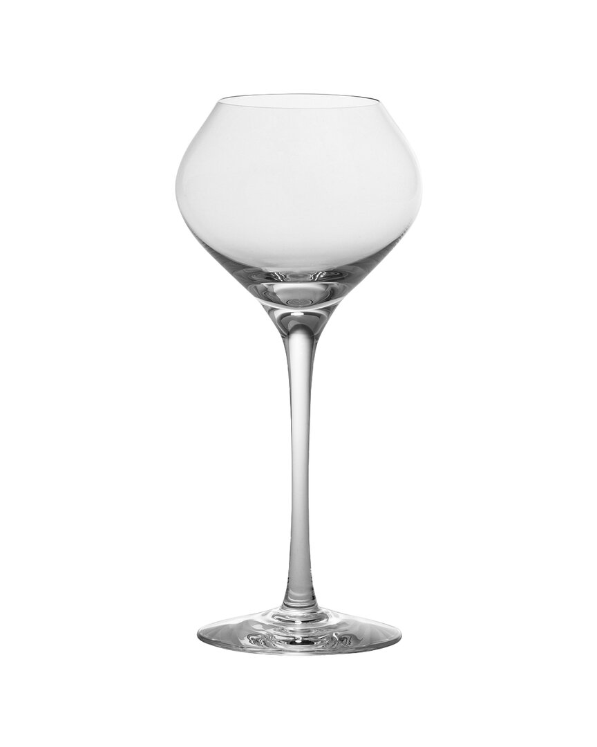 Orrefors Set Of 2 Difference Sweet Wine Glasses In Clear