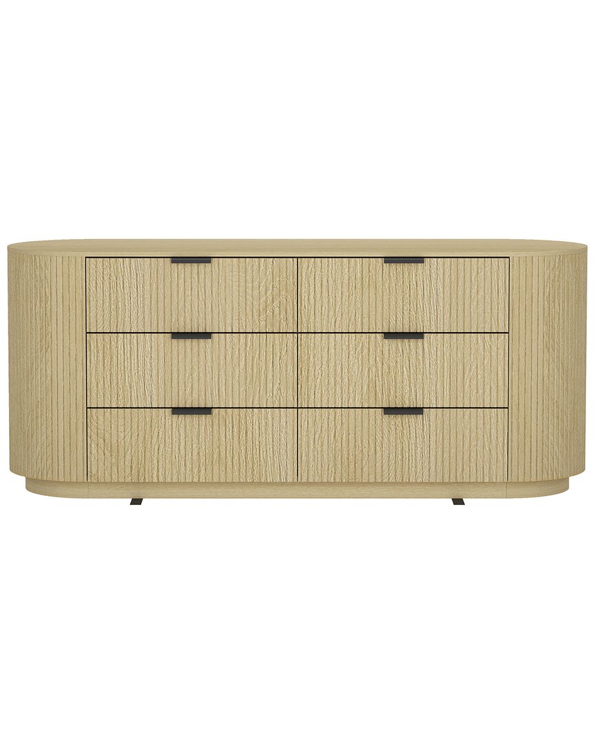 Manhattan Comfort Olivia Modern Double Dresser With 6 Drawers