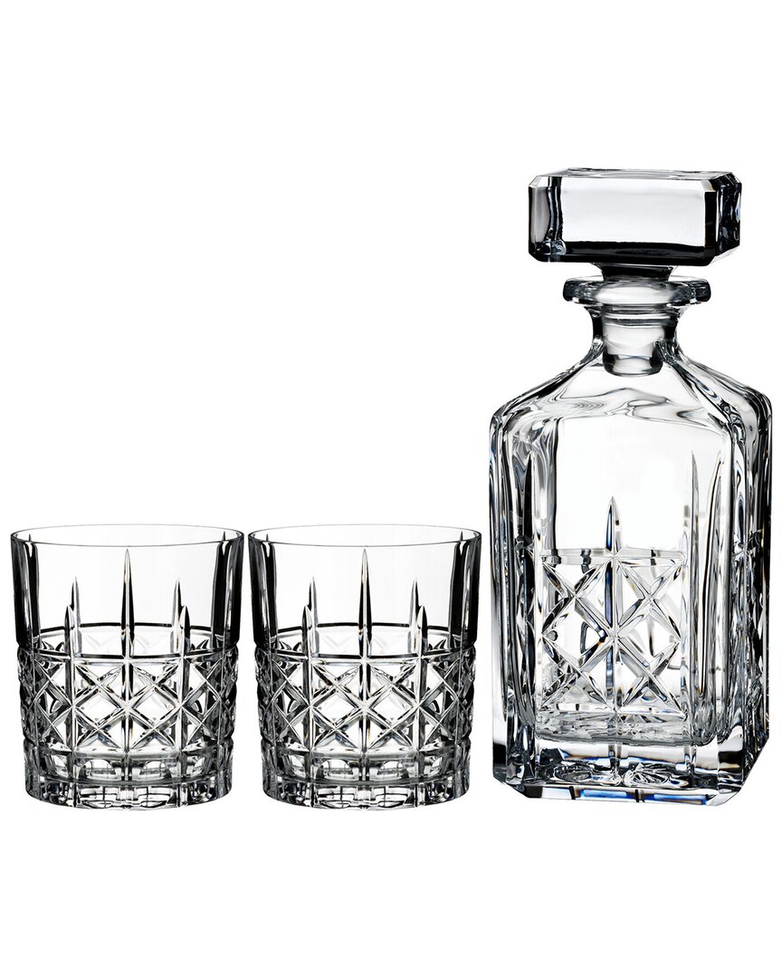 Waterford Marquis By  Set Of 2 Brandy Decanter & Dofs With $16 Credit