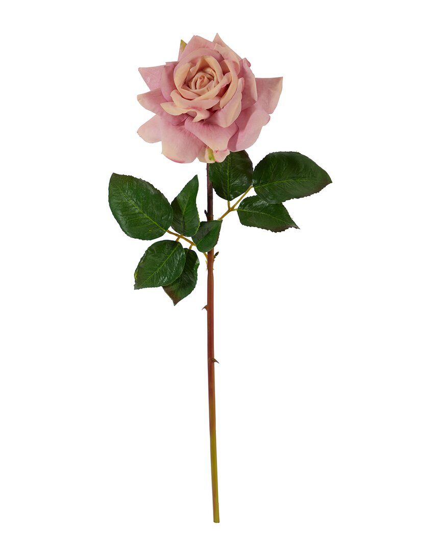 NEARLY NATURAL NEARLY NATURAL SET OF 6 20IN ROSE ARTIFICIAL FLOWER 