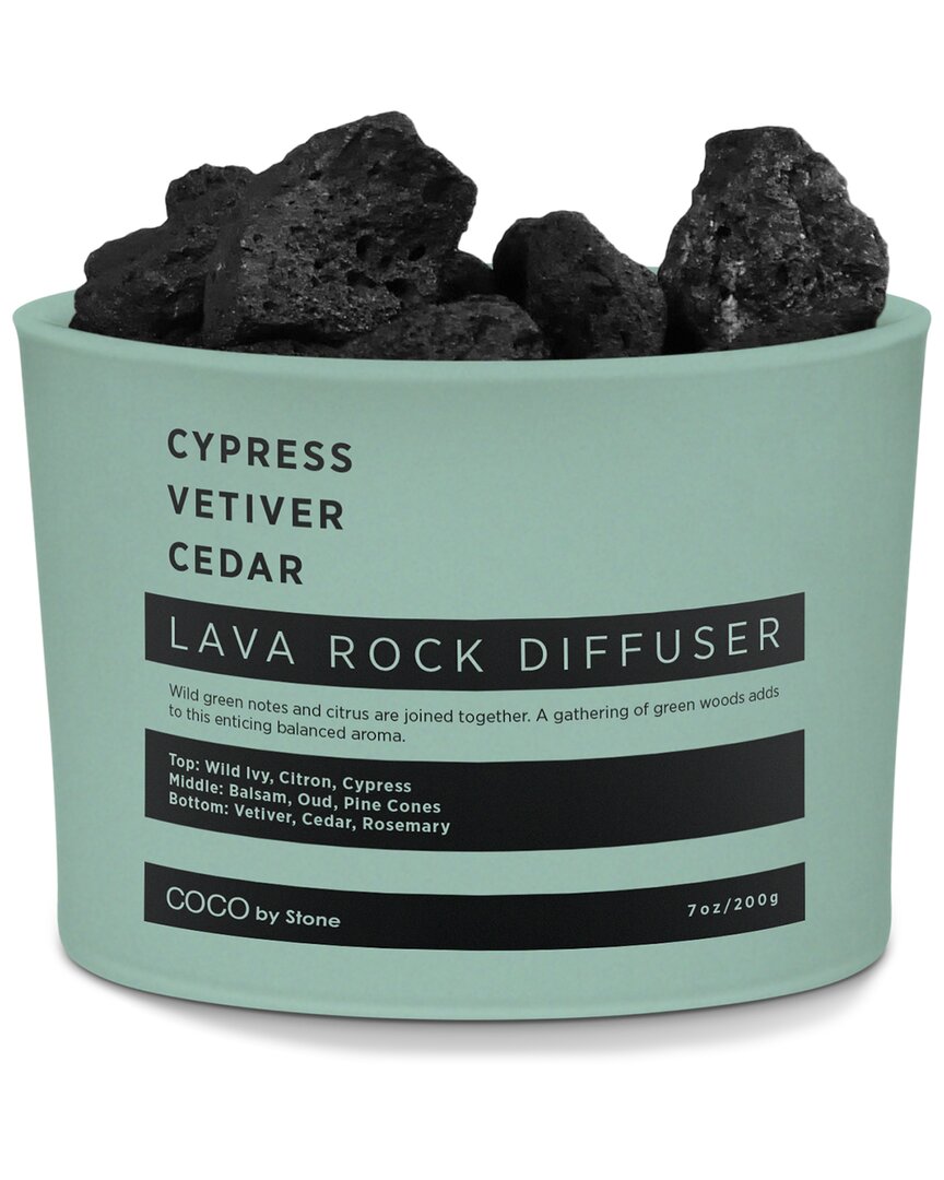 COCO BY STONE COCO BY STONE LAVA ROCK DIFFUSER - CYPRESS
