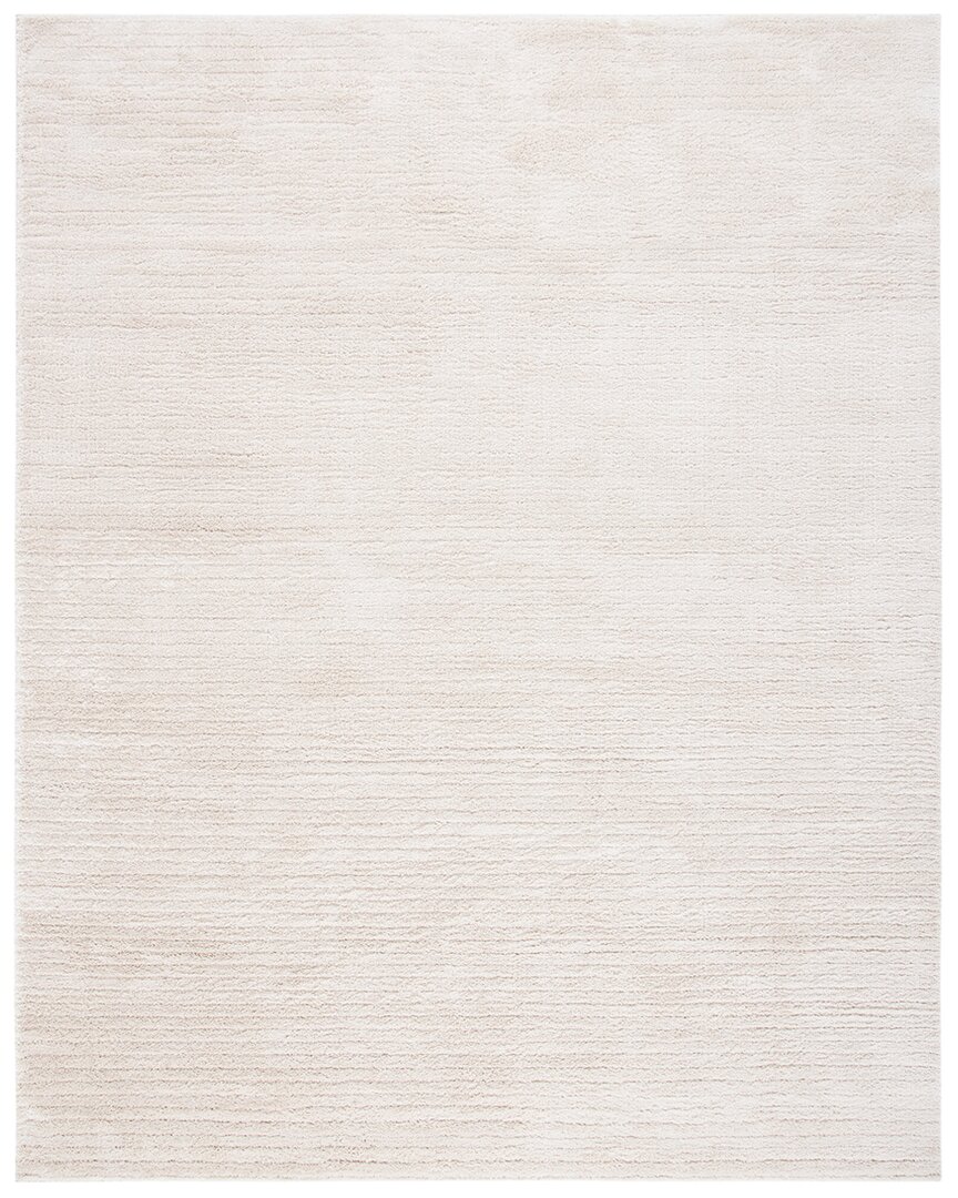 Martha Stewart Lucia Shag Polypropylene Pile Rug In White