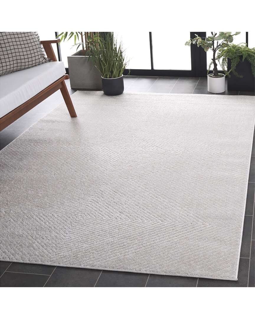 Safavieh Stella Linden Power-loomed Indoor/outdoor Rug In Gray