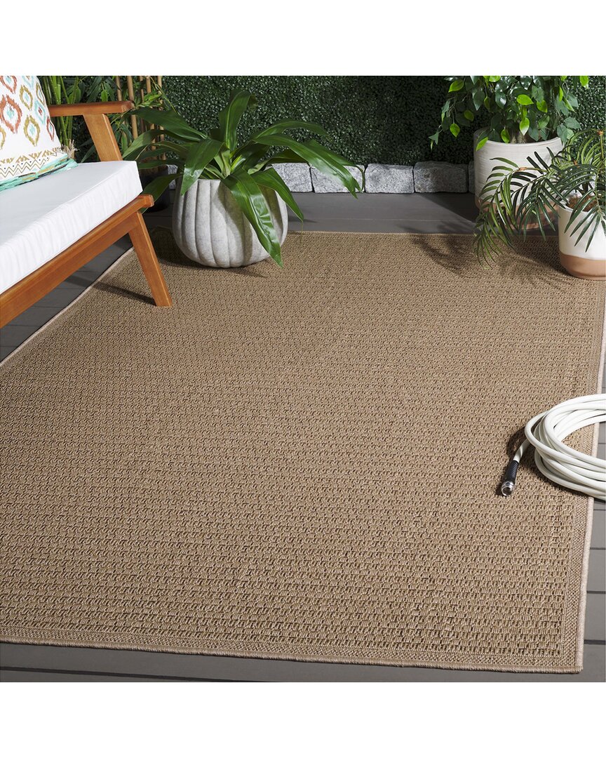 Safavieh Atrium Sisal Tawny Power-loomed Indoor/outdoor Rug In Neutral