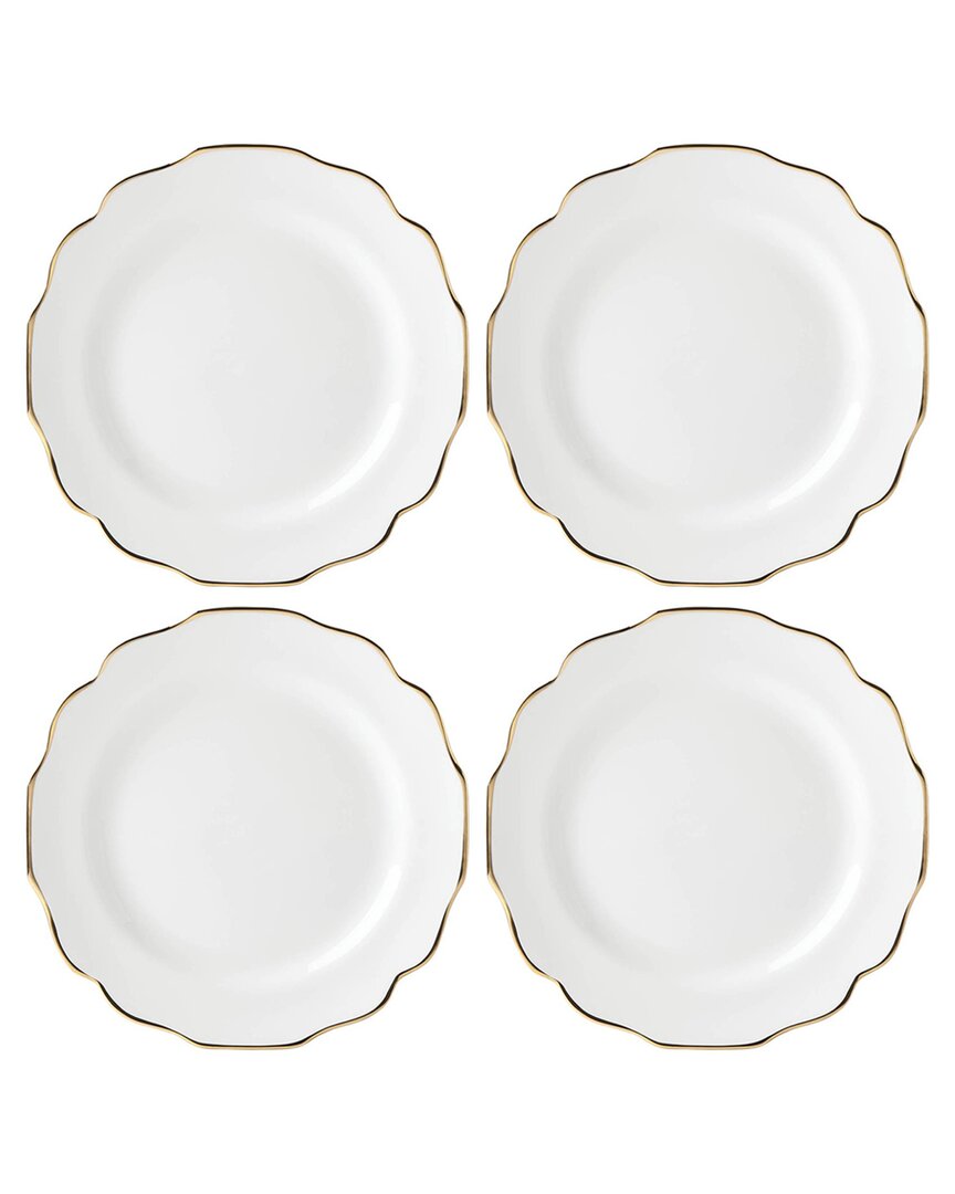 LENOX LENOX SET OF 4 CONTEMPO LUXE DINNER PLATES