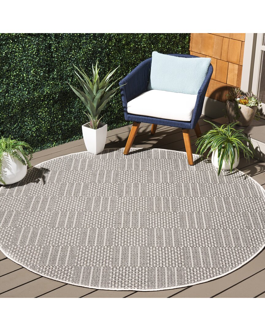 Safavieh Sisal All-weather Calin Power-loomed Indoor/outdoor Rug In Gray
