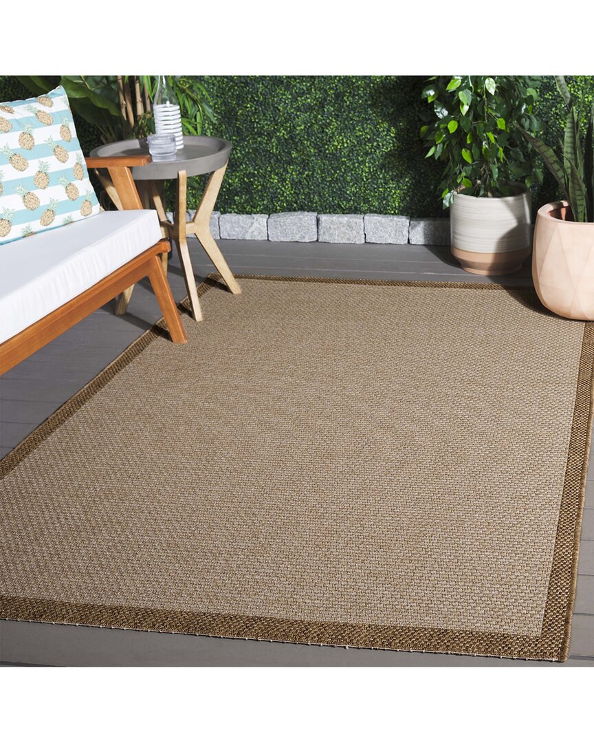 Safavieh Sisal All-weather Ravyn Power-loomed Indoor/outdoor Rug In Neutral