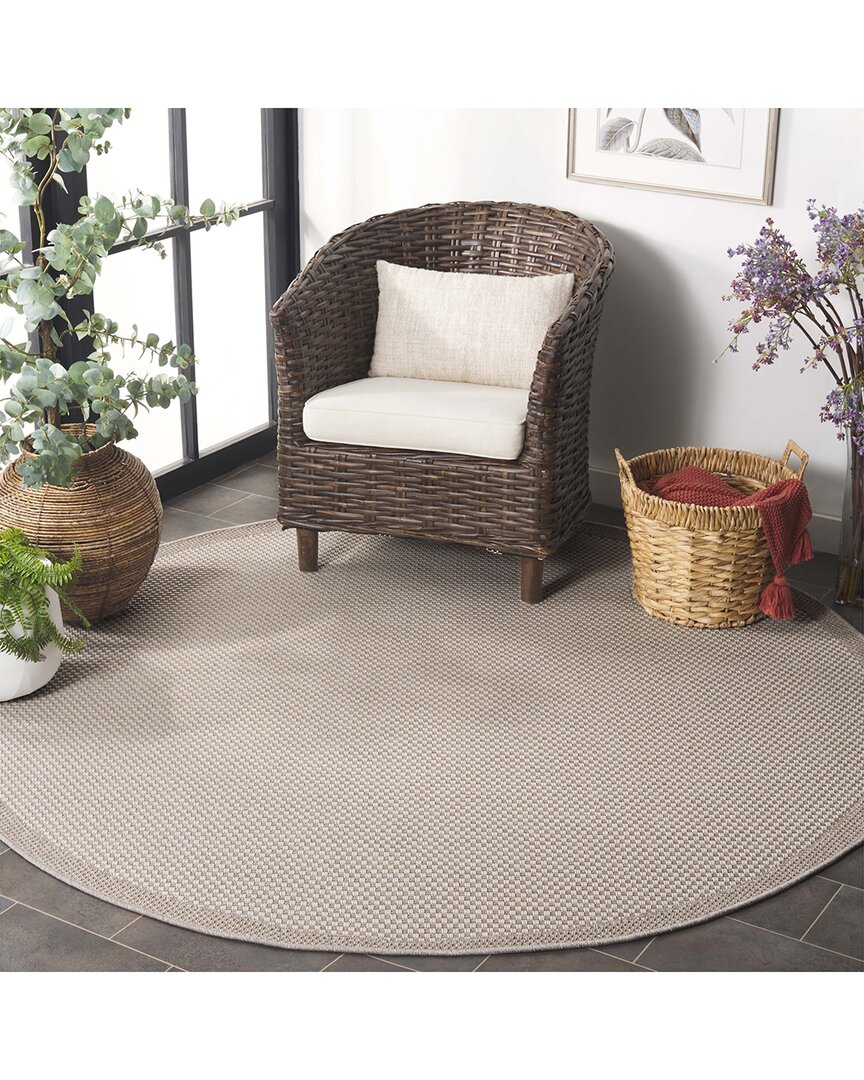 Safavieh Sisal All-weather Thara Power-loomed Indoor/outdoor Rug In Neutral