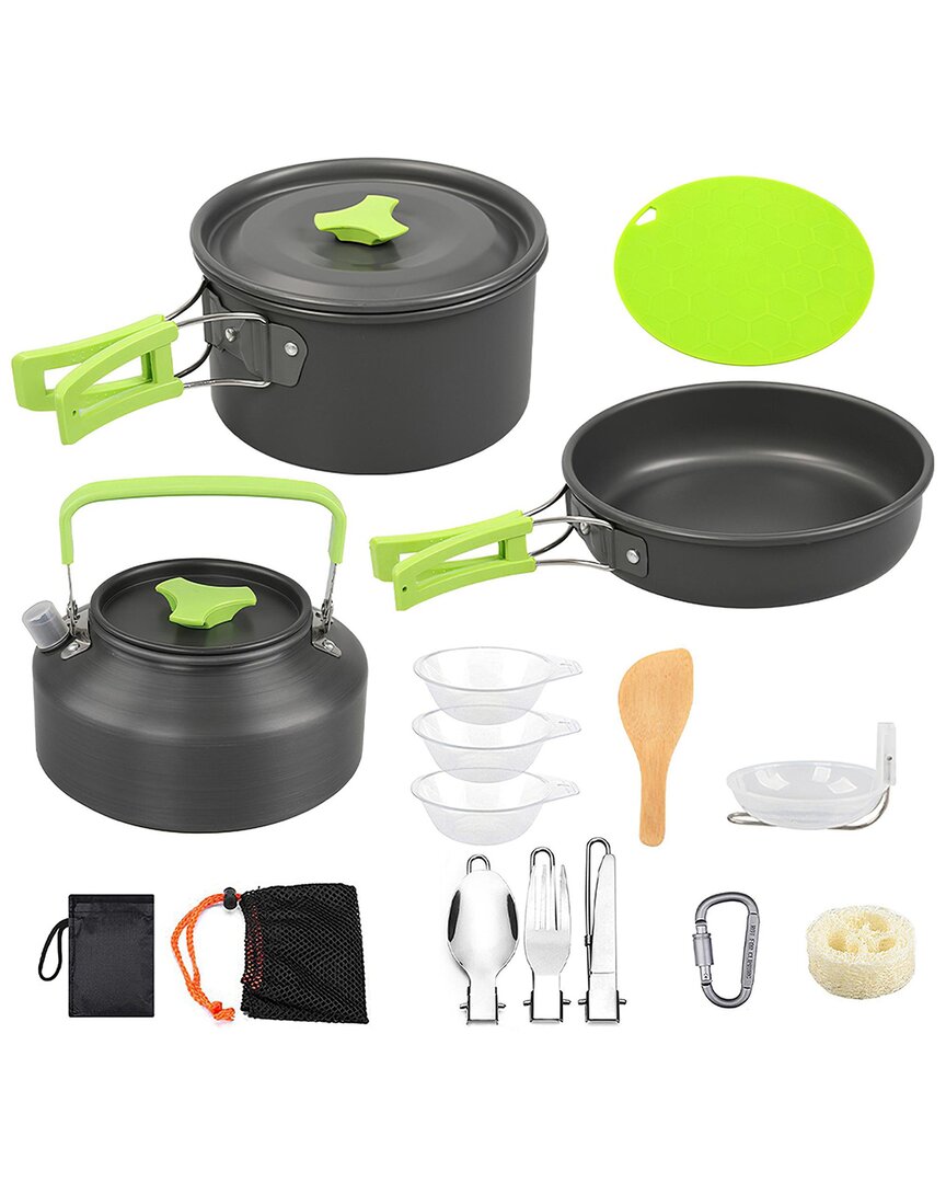 Fresh Fab Finds 16pc Camping Cookware Set