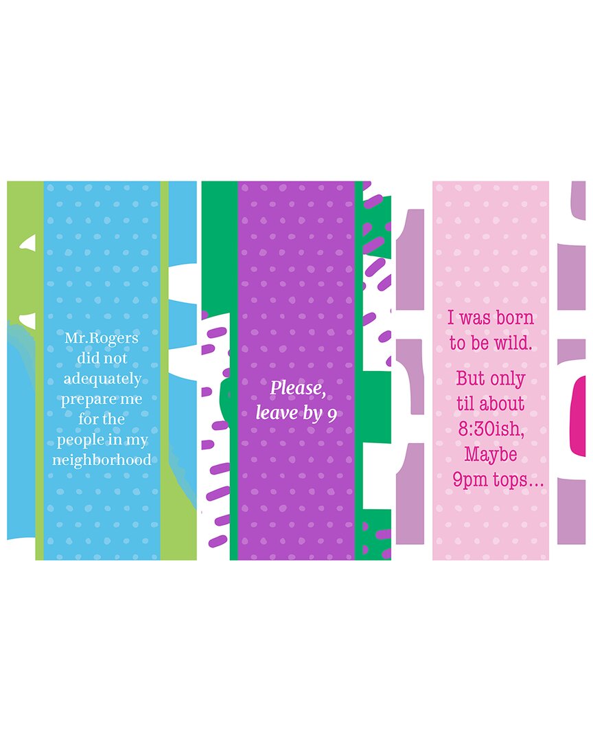 Drinks On Me Socially Selective Tea Towel Bundle 3-pack In Purple