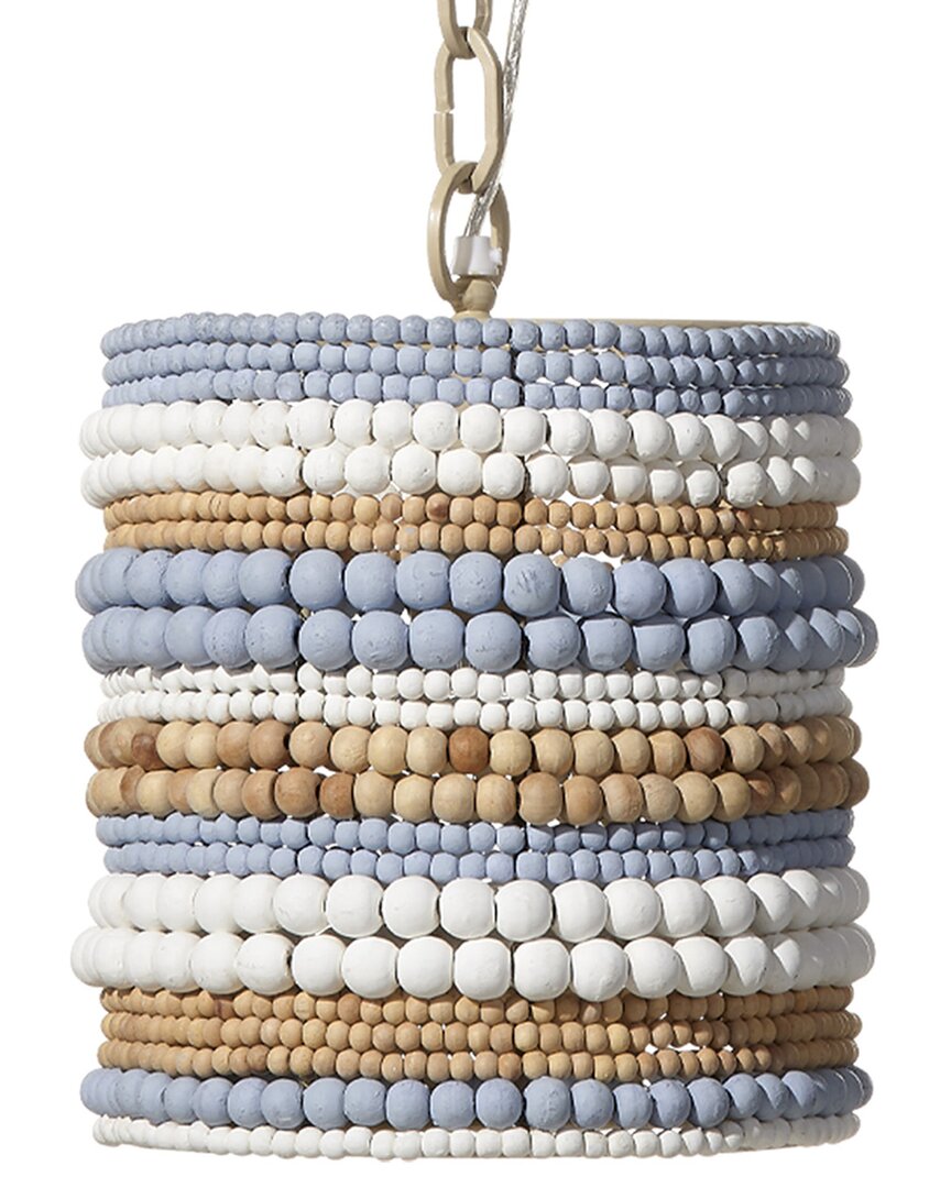 Jamie Young Coastal Strand Pendant Light In Blue