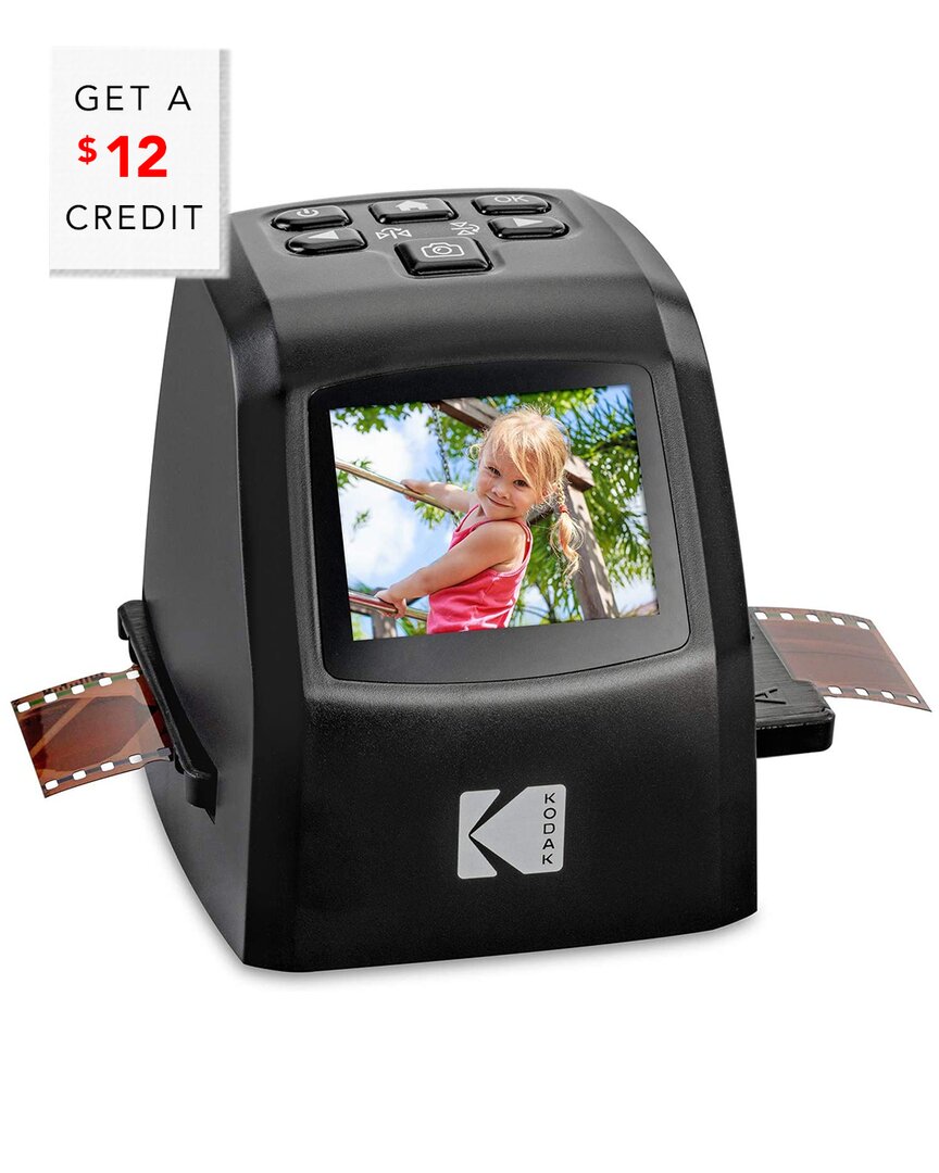 Kodak Mini Digital Film & Slide Scanner With $12 Credit In Black
