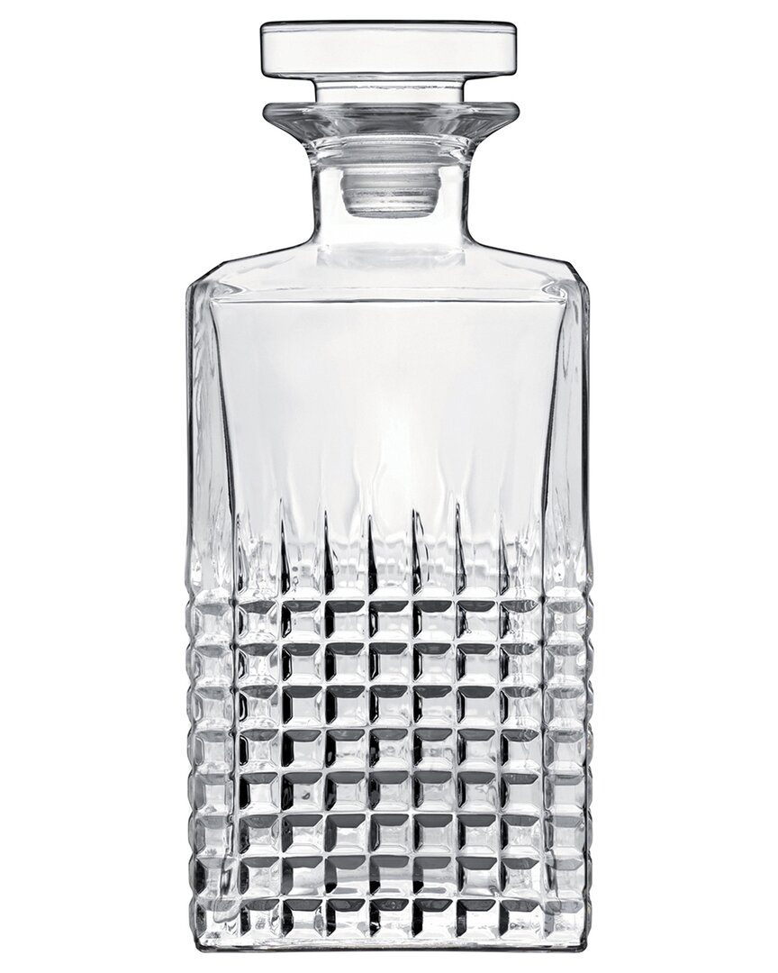 Luigi Bormioli Mixology 25.25oz Charme Spirits Decanter With Airtight Glass Stopper