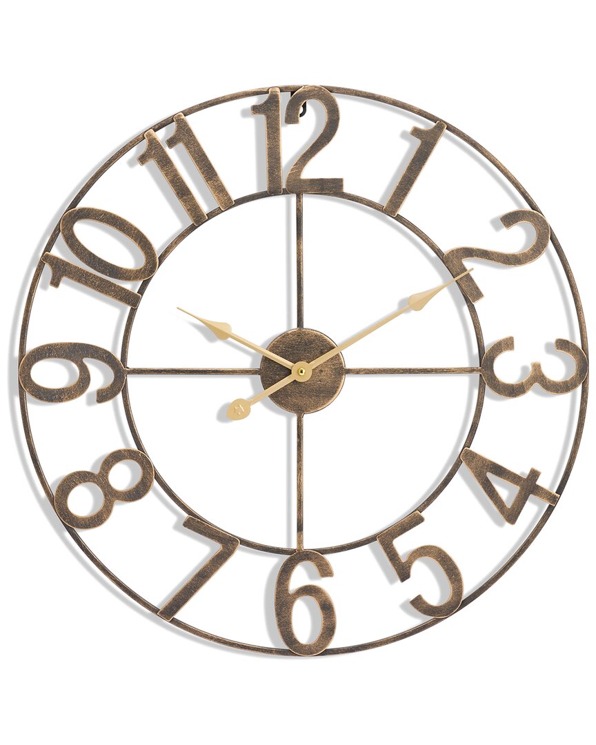 Sorbus Decorative 24in Numeral Wall Clock