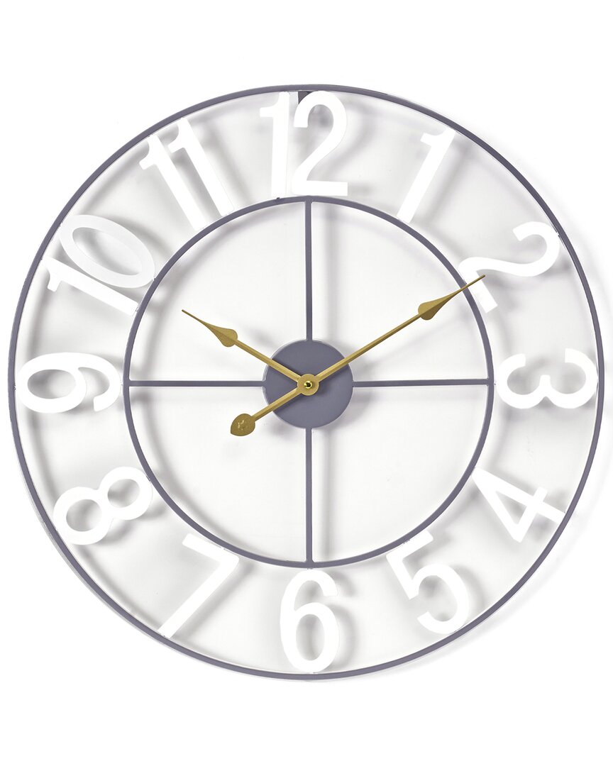 Sorbus Decorative 24in Numeral Wall Clock