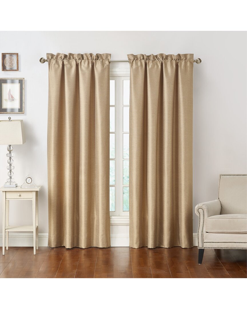 Waterford Maritana Set Of 2 Curtain Panels In Neutral