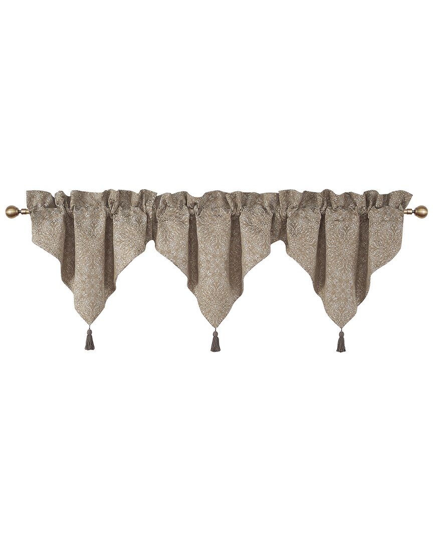 Waterford Spencer Ascot Valance Set Of 3 In Mocha