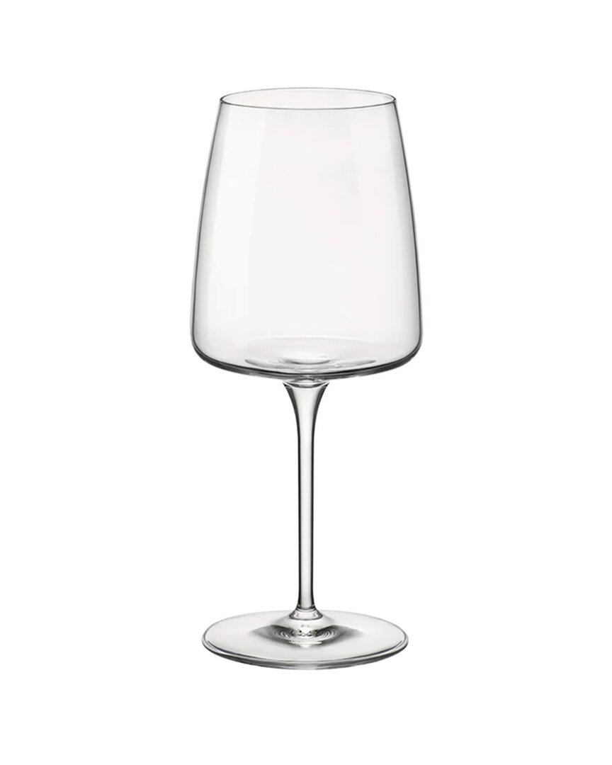 Bormioli Rocco Set Of 4 Planeo Red 16.25oz Glasses