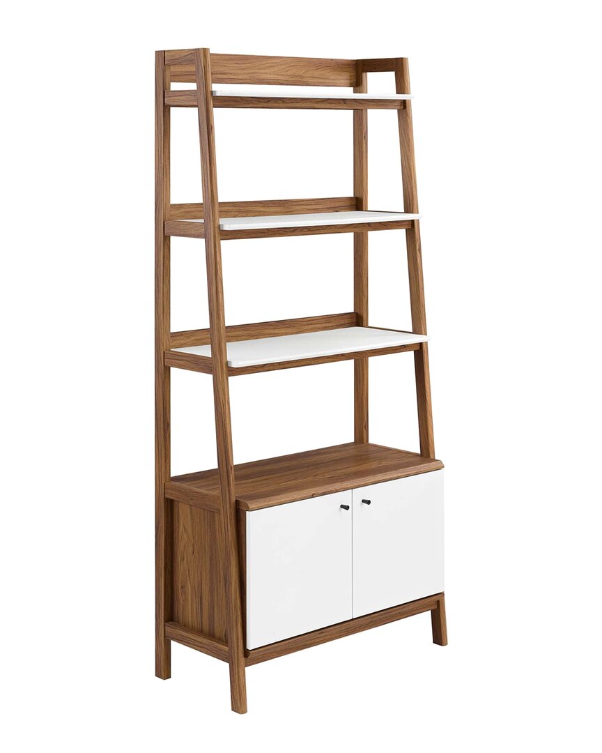 Modway Bixby 33in Bookshelf In White