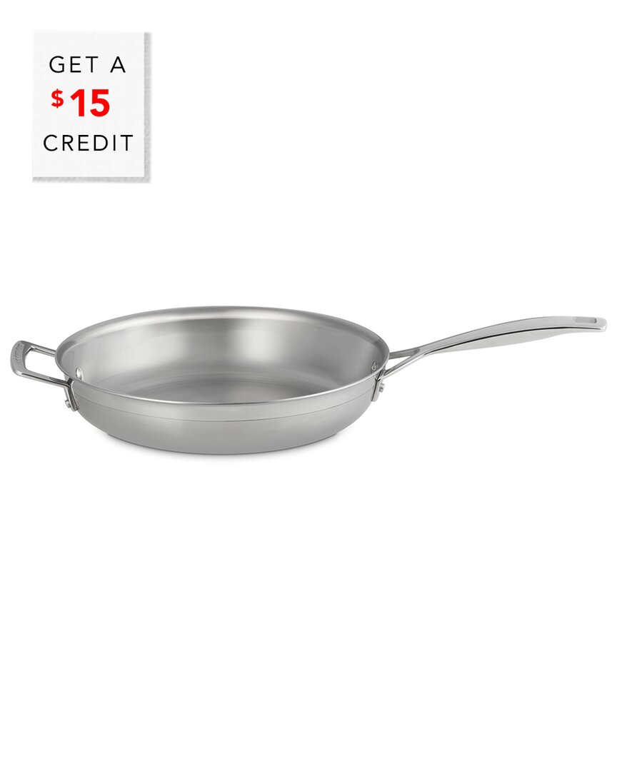 Le Creuset Classic 11in Stainless Steel Round Frying Pan With $15 Credit