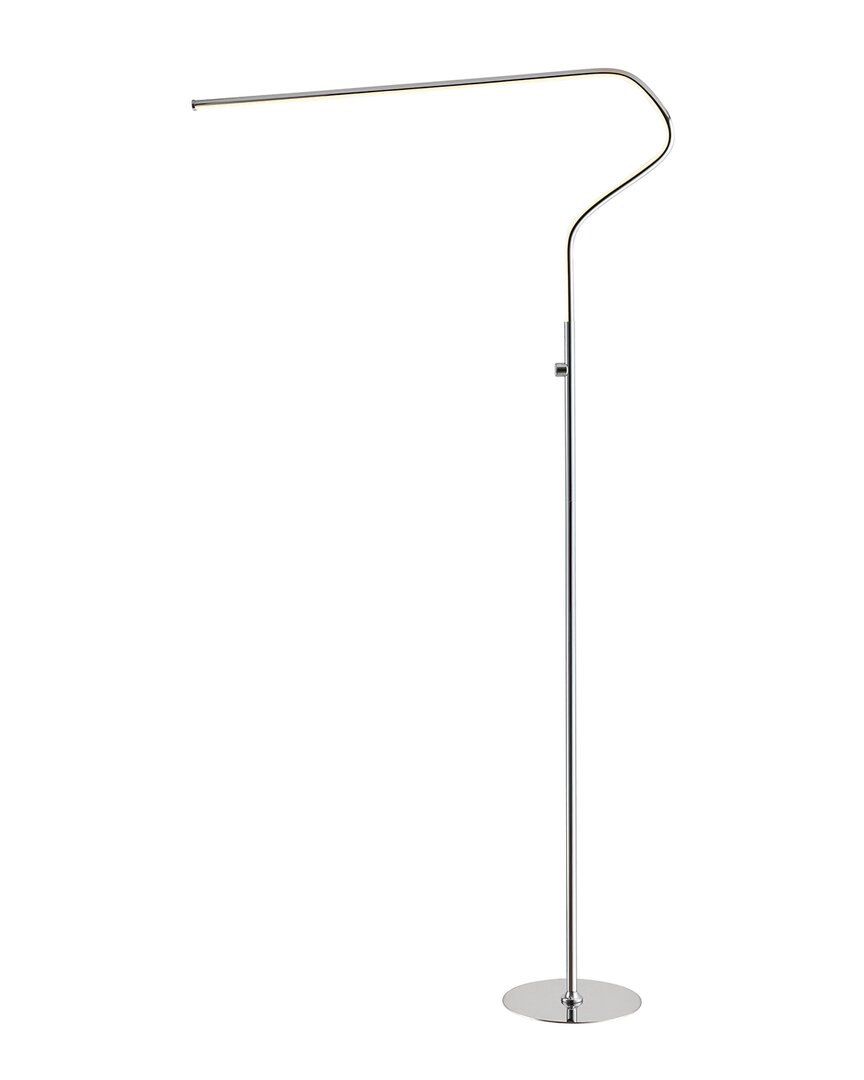 Jonathan Y Julian 65.25in Integrated Led Metal Floor Lamp