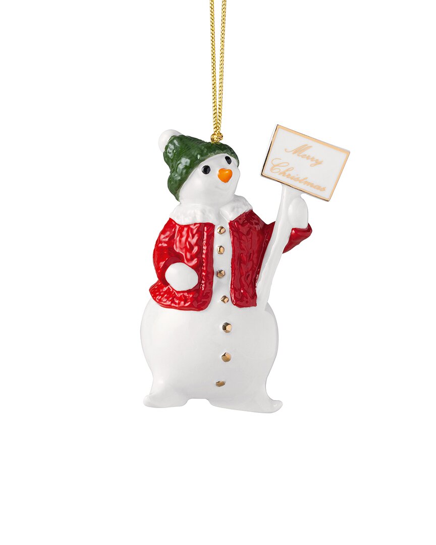 Villeroy & Boch Christmas Classics Snowman Ornament