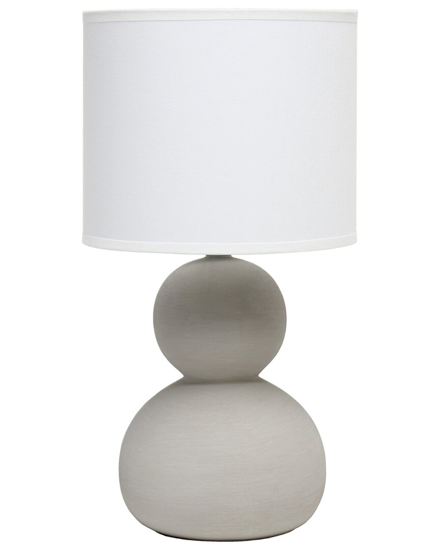 Lalia Home Laila Home Stone Age Table Lamp In Taupe