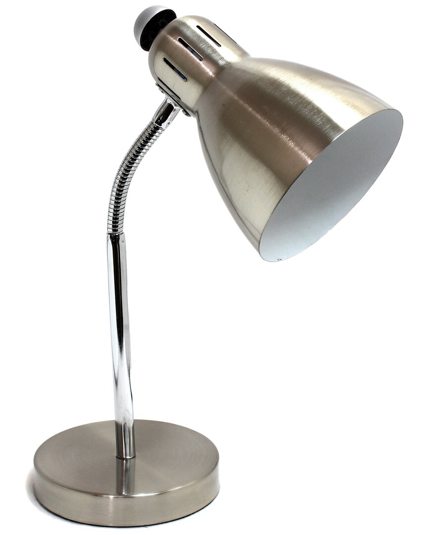 Lalia Home Laila Home Semi-flexible Desk Lamp In Brown