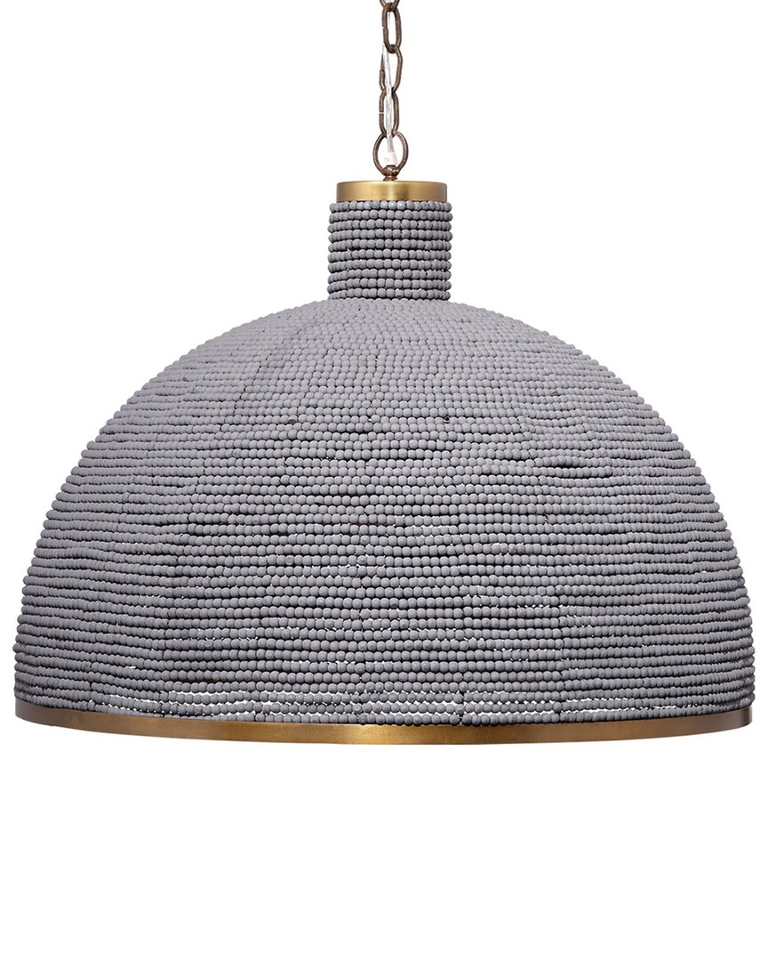 Jamie Young Co. Big Sur 1-light Beaded Chandelier In Blue