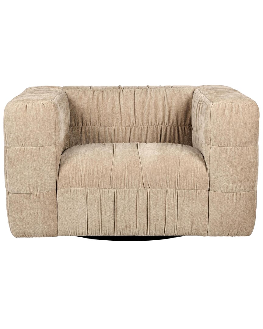Classic Home Afeela Upholstered Swivel Chair