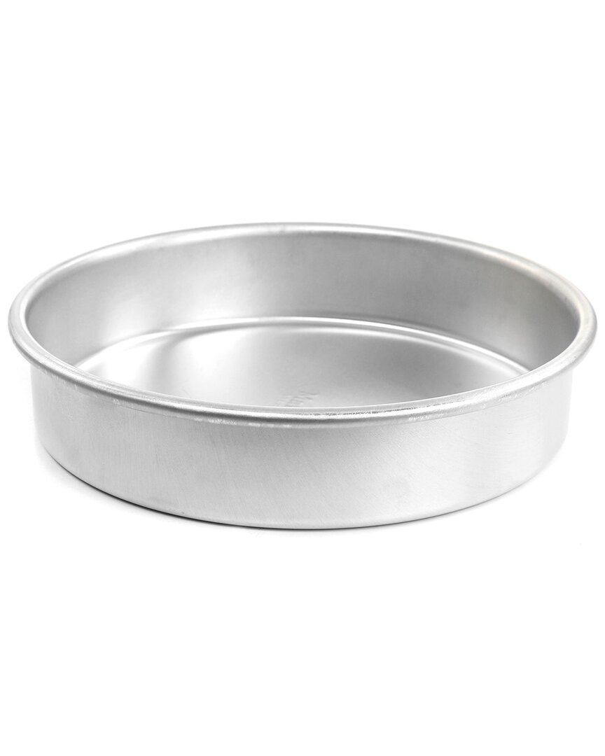 Martha Stewart 9in Aluminum Round Pan In Silver