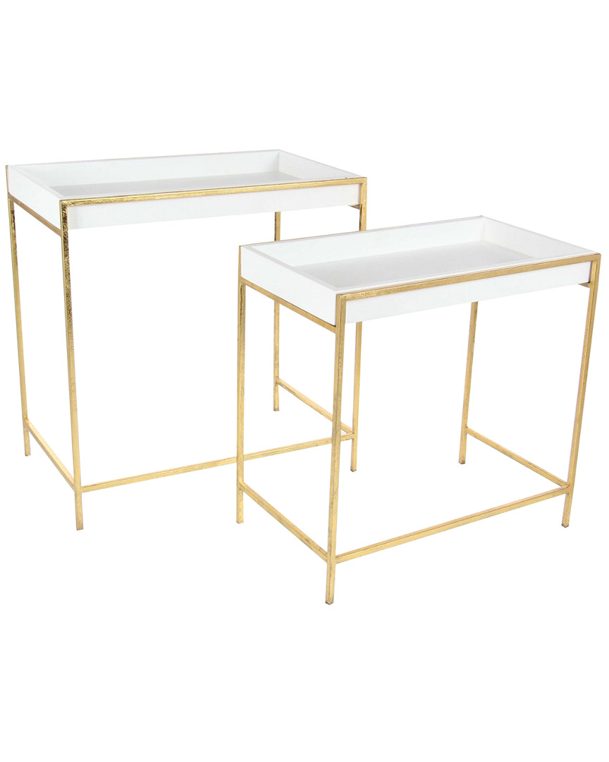 Peyton Lane Set Of 2 Console Tables