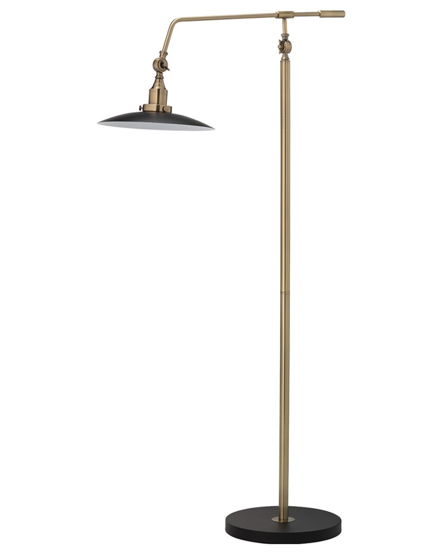 Hewson Jamie Young Mid-century Modern Floor Lamp In Gold