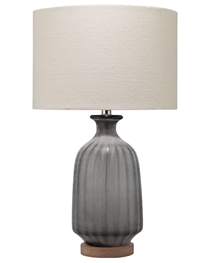 Hewson Jamie Young Grey Frost Glass Table Lamp