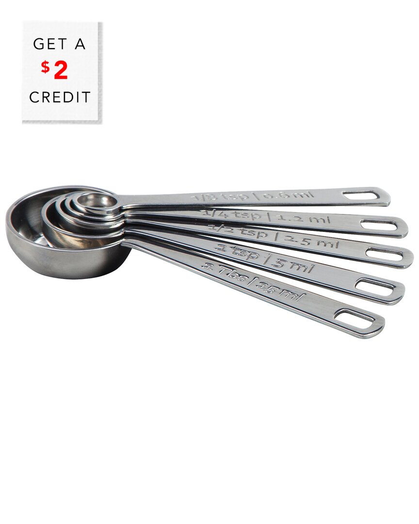 Le Creuset Stainless Steel Measuring Spoons With $2 Credit