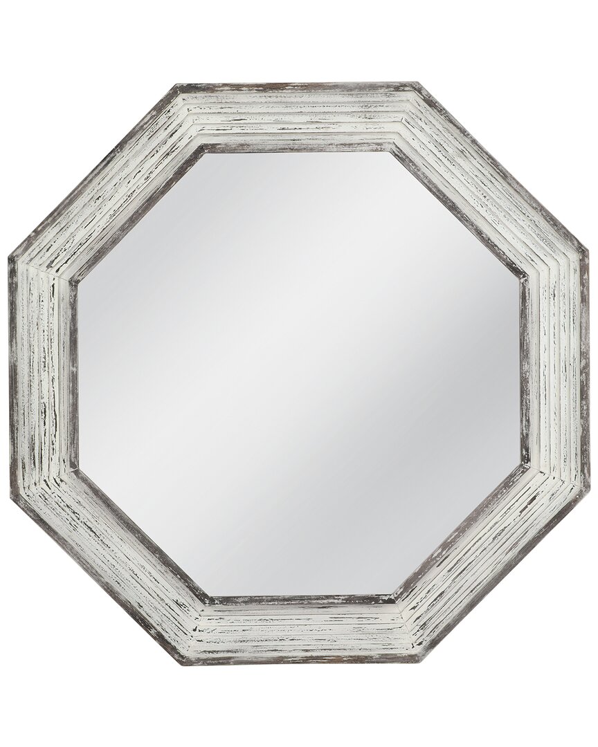 Bassett Mirror Marden Wall Mirror In Gray