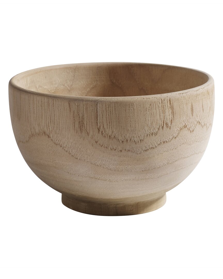 Bidkhome Youd Wood Decorative Bowl In Brown