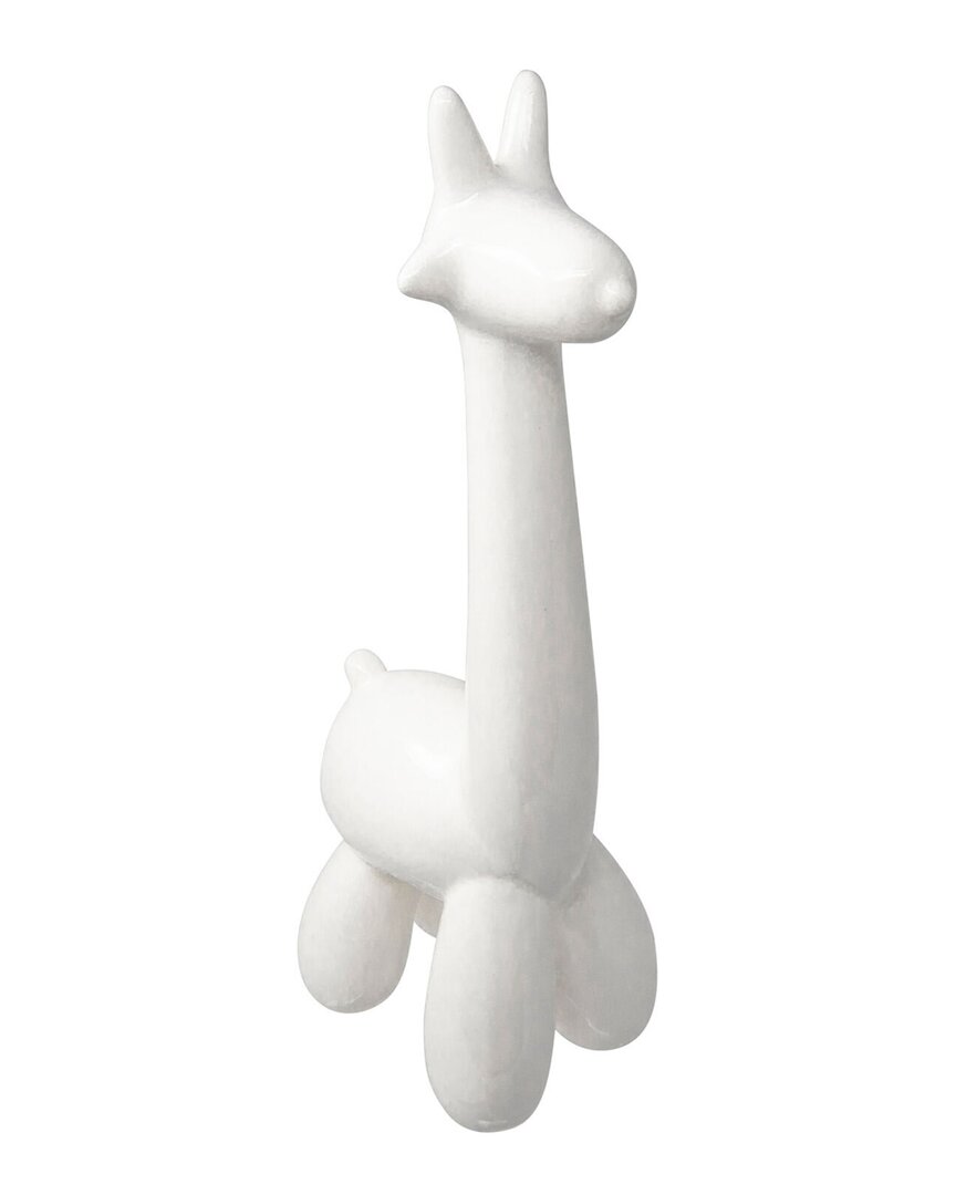 R16 Giraffe Balloon In White