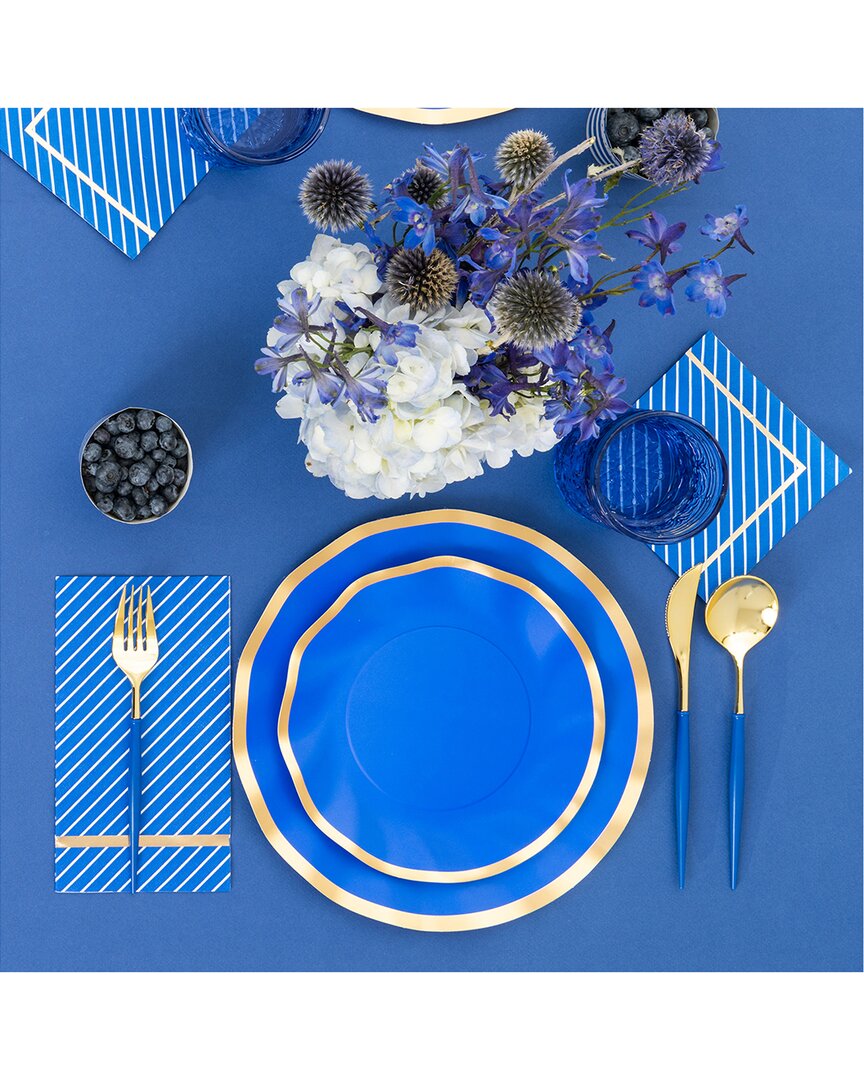 Sophistiplate Essential Blue 160pc Place Setting